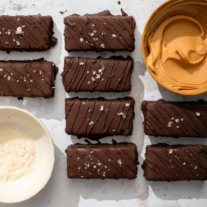 Raw Salted Caramel Mars Bars