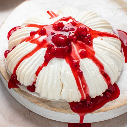 Strawberry Pavlova