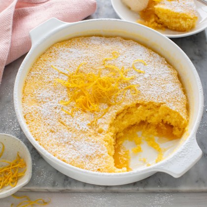 Microwave Lemon Delicious Pudding