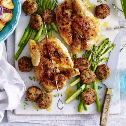 Mushroom, Goats Cheese and Cous Cous Stuffing
