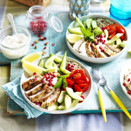 Dukkah Chicken Nourish Bowls