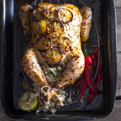 Lemongrass and Lime Chicken Roast