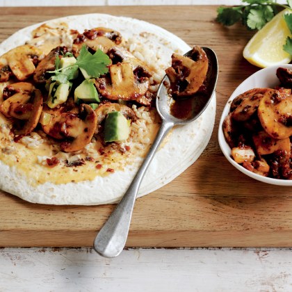 Mexican Mushroom Fajitas