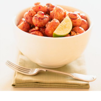 Balsamic Mushrooms with Lime