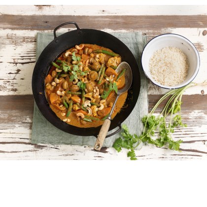 Mushroom Korma Curry