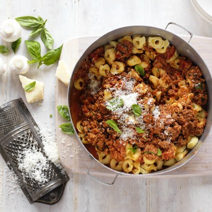 Beef and Mushroom Bolognese