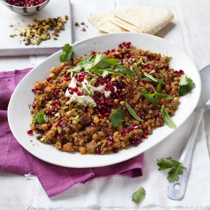 Moroccan Style Mushroom and Lamb