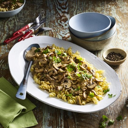 Quick Beef and Mushroom Stroganoff
