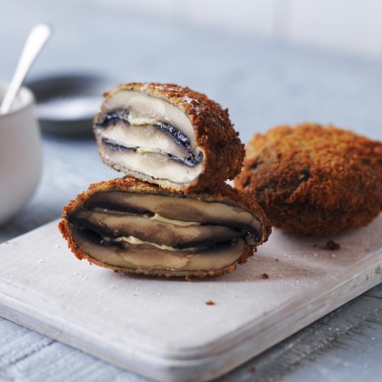 Southern-Fried Portabella Mushroom Steak