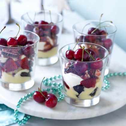 Cherry Choc Trifle