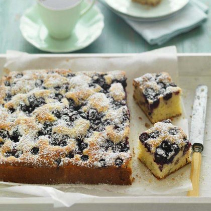 Blueberry & Walnut Tea Cake