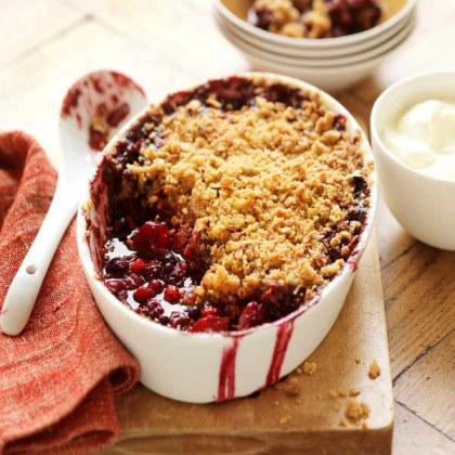 Berry & Apple Brown Sugar Crumble
