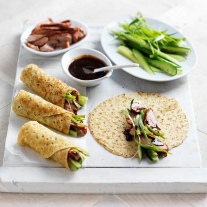 Peking Duck Crepe Wraps
