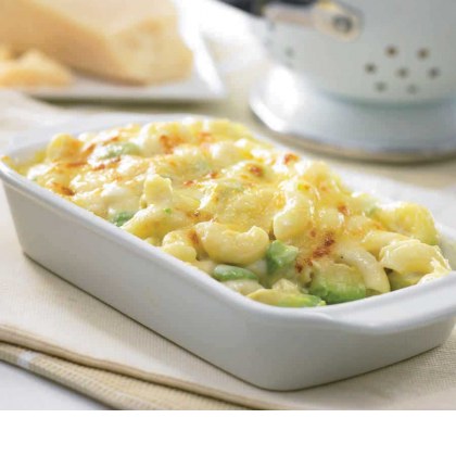 Avocado and Macaroni and Cheese (or Pasta Bake)
