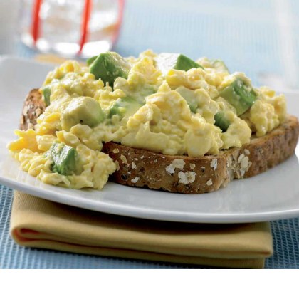 Avocado Scrambled Eggs
