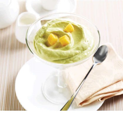 Creamy Avocado and Mango Mousse