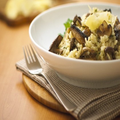 Mushroom & Parmesan Risotto