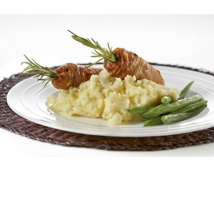 Homemade Cheesy Sausages and Mash