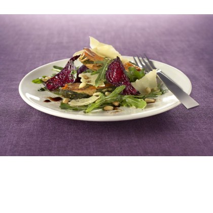 Pumpkin, Beetroot and Parmesan Salad