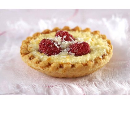 Raspberry & Coconut Cheesecake Tartlets