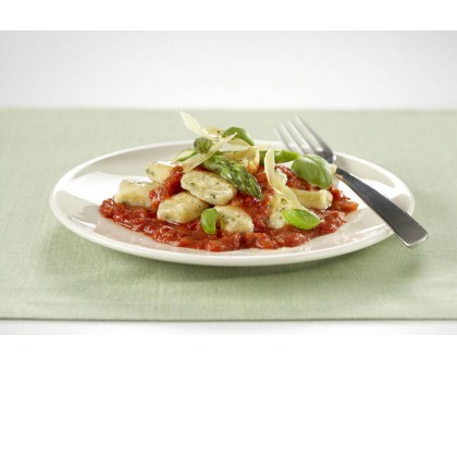 Ricotta and Herb Gnocchi with Asparagus