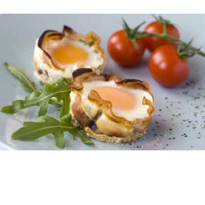 Pancetta and Egg Muffins