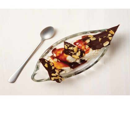 Banana and Salted Caramel Sundae