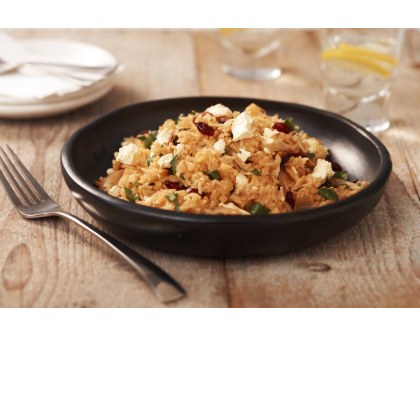 Cranberry and Feta Spiced Rice Pilaf