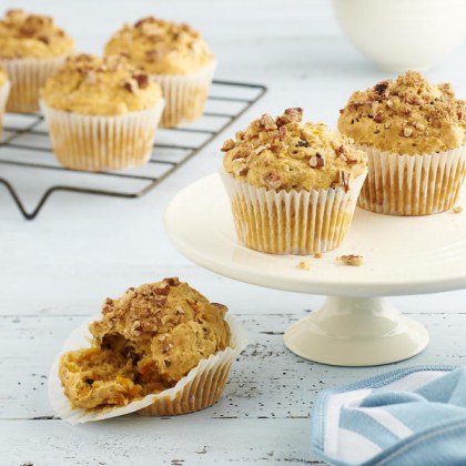 Carrot and Pecan Muffins