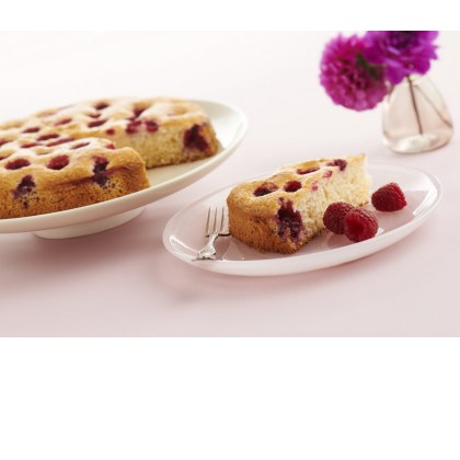 Raspberry and Coconut Cake