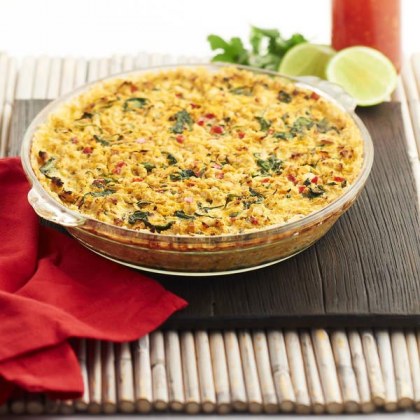 Thai Chicken Pie With Rice Crust