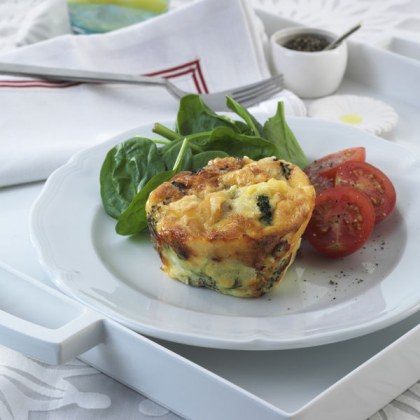 Individual Broccoli Frittatas