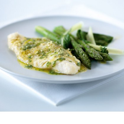 Lemongrass, Ginger and Lime Butter Fish Parcels