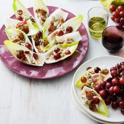 Grape and Chicken Salad Bites
