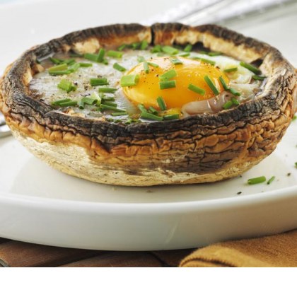 Barbecue Mushroom Egg