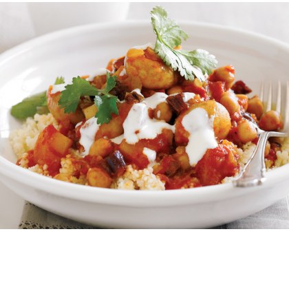 Moroccan-Style Mushroom Tagine