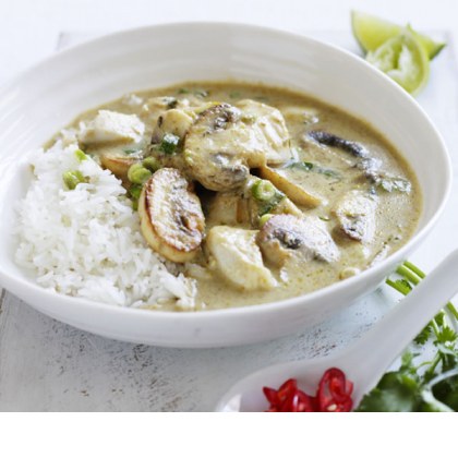 Thai Mushroom & Fish Curry