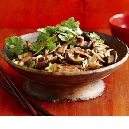 Sweet Chilli Pork & Mushroom Stir Fry