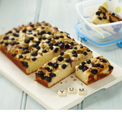 Apple and Blueberry Yoghurt Bars