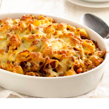 Beef Ragu Pasta Bake
