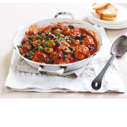 Chicken & mushroom cacciatore