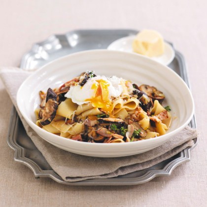 Mushroom, Leek & Pappadelle Ragu