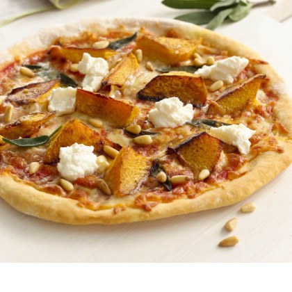 Pumpkin, Pine Nut and Ricotta Pizza
