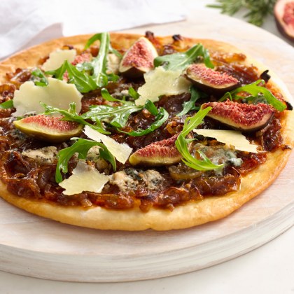 Caramelised Onion, Fig & Gorgonzola Pizza