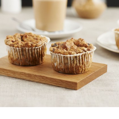 Ginger, Banana and Date Vegan Muffins