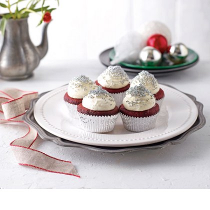 Christmas Red Velvet Cupcakes