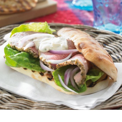 Herb Crusted Beef with Horseradish