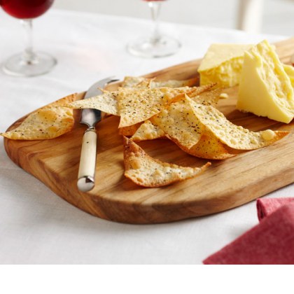 Peppered Wonton Crackers