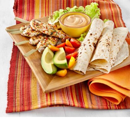 Peri Peri Chicken with Charred Tortillas