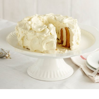 Gingerbread Ripple Wreath Cake